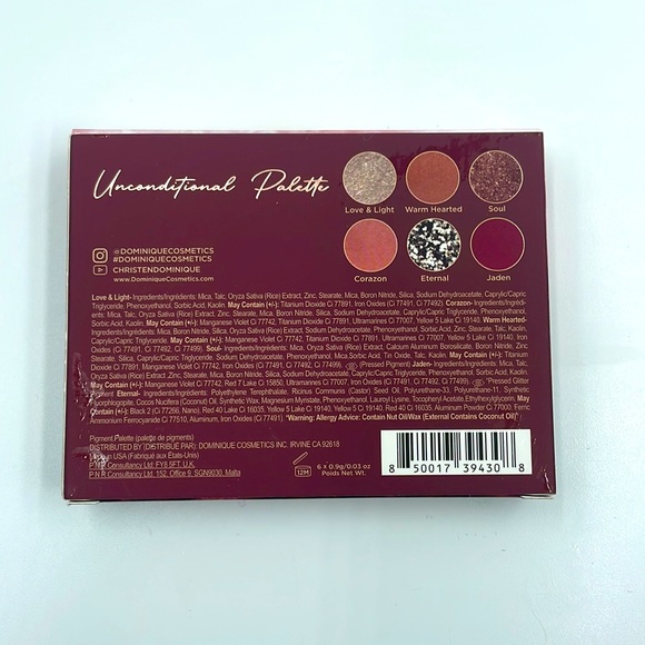 Dominique Cosmetics Unconditional Palette (NWT) - Picture 5 of 5